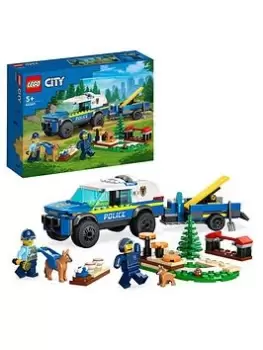 image of Lego City Mobile Police Dog Training Set 60369