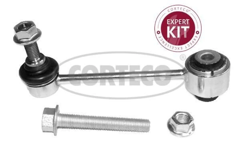Image of CORTECO 49429249 Anti-roll bar link Front Axle Left Link Stabiliser (3229)