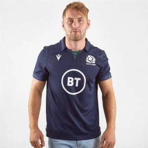 Image of Macron Scotland Home Rugby Shirt 2019 2020 - Navy