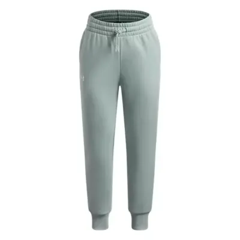 Image of Girls' fleece joggers Under Armour Rival Bleu Female 8/10 ans