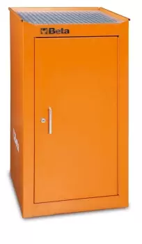 Image of Beta Tools C38L-O 7 drawer side cab with seven drawers for C38 & C38A Orange