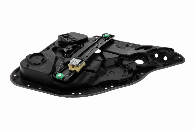 Image of VAICO V30-3922 Window regulator Green Mobility Parts Left Rear, Operating Mode: Electric, without electric motor Window Winder (1561)