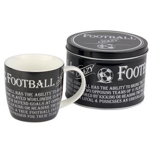 image of Ultimate Gift for Man Mug in a Tin Football