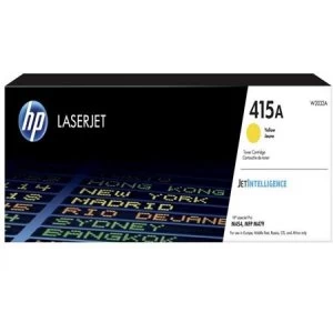 Image of HP 415A Yellow Laser Toner Ink Cartridge