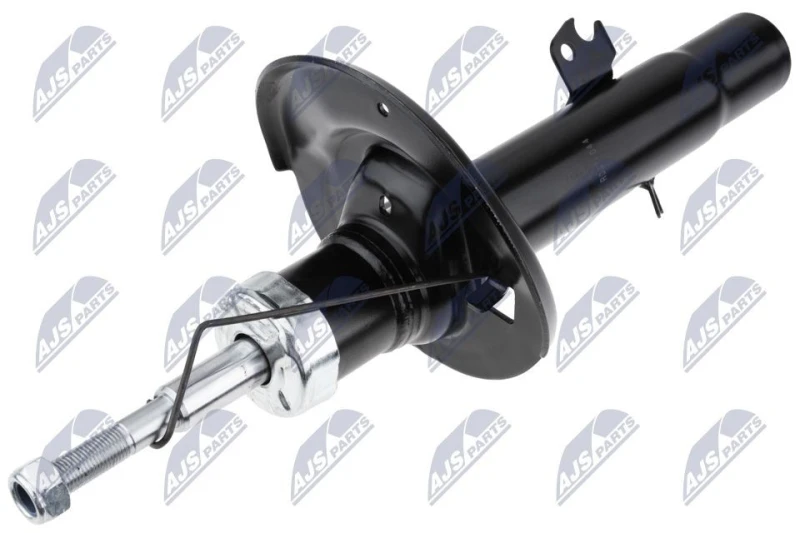 Image of NTY A-CT-044 Shock absorber Front Axle Left, Gas Pressure, Twin-Tube, Suspension Strut, Bottom Clamp Shock Absorber (854)
