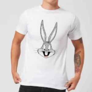 Image of Looney Tunes Bugs Bunny Mens T-Shirt - White - 3XL