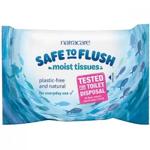 Image of Natracare Safe to Flush Moist Tissues