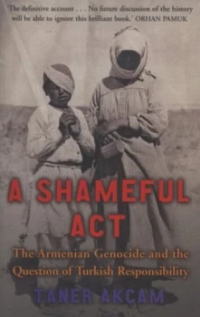 Image of A Shameful Act by Taner Akcam Paperback