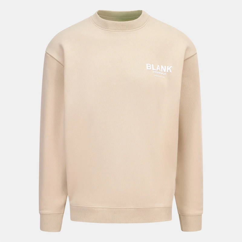 Image of Blank Essentials Studio Sweatshirt Summer Sand male Large