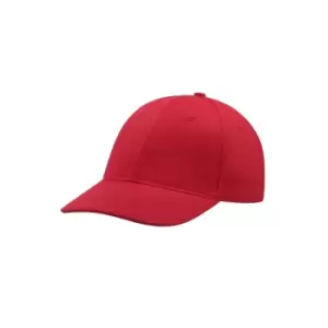 Image of Atlantis Start 6 Panel Baseball Cap (One Size) (Red)