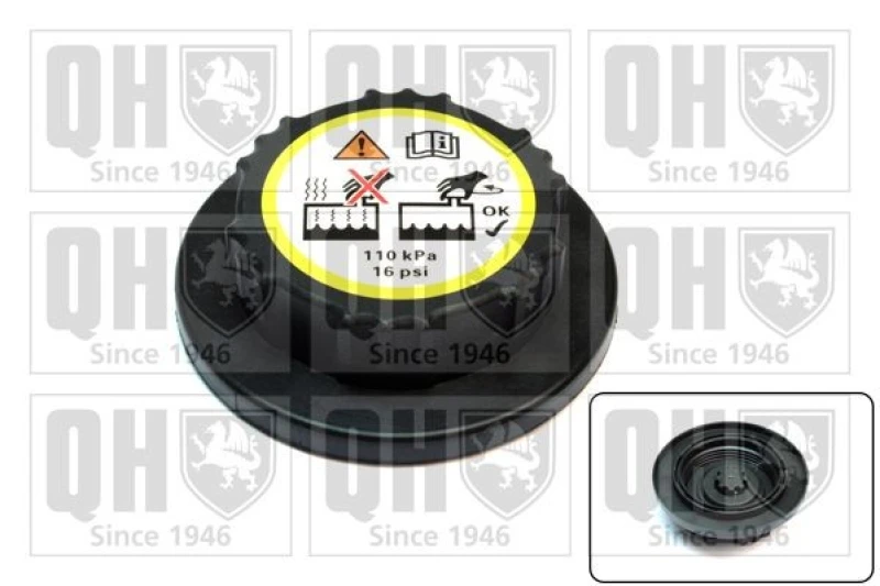 Image of QUINTON HAZELL Expansion tank cap QUINTON HAZELL FC542
