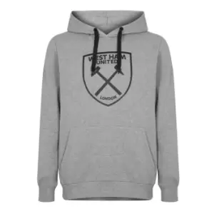 Image of Source Lab Lab West Ham United OTH Hoodie Mens - Grey
