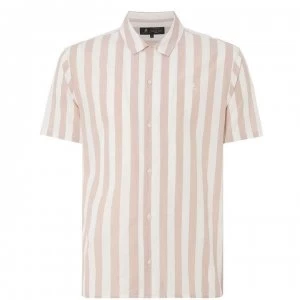 image of Label Lab Pisces Vertical Stripe Shirt - Cream