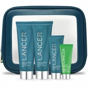 Image of Lancer Skincare Method Intro Kit for Oily-Congested Skin