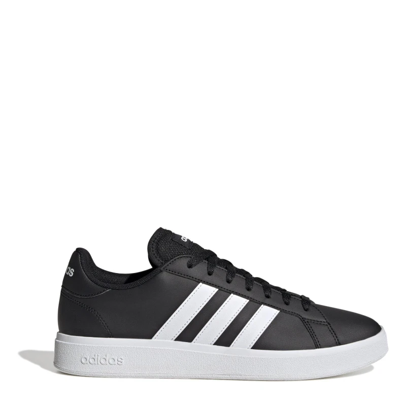 Image of adidas Court Base 2 Trainers Mens Black/White male 7 (40.7)