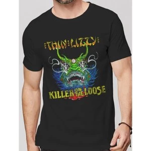 image of Thin Lizzy - Killer Mens Small T-Shirt - Black