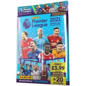 Image of Panini's 2021 Premier League Sticker Starter Pack