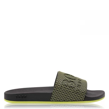 Image of Hugo Boss Bay Slides Grey Size 8 Men