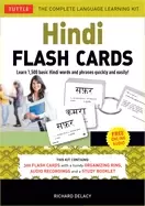 Image of hindi flash cards kit learn 1 500 basic hindi words and phrases quickly and