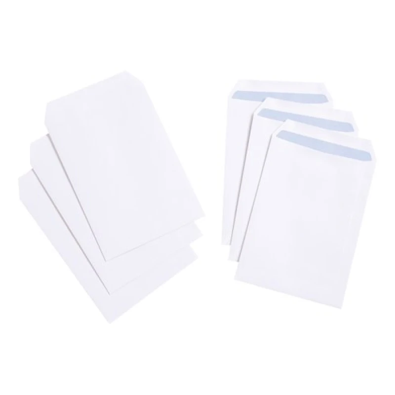 Image of 5 Star Value Envelope Pocket Self Seal 90gsm C5 White (500 Pack) 638574