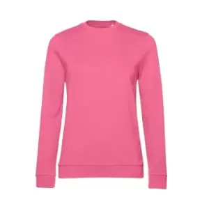 Image of B&C Womens/Ladies Set-in Sweatshirt (S) (Light Pink)