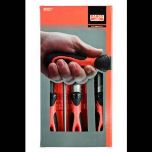 Image of Bahco 1-478-10-1-2 Ergo file set 5 Piece 250 mm cut 1 & 2