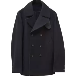 Image of French Connection Winter Melton Peacoat - Black
