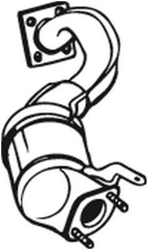 Image of Catalytic converter BOSAL 090-840