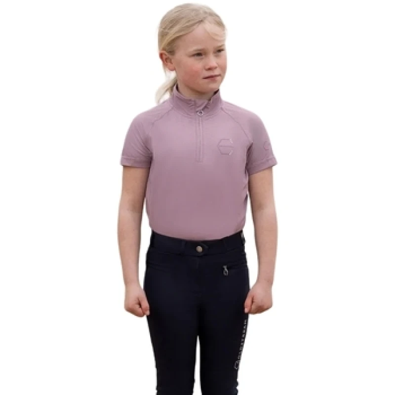 Image of Coldstream Next Generation Midlem boys's Children's T shirt in Red