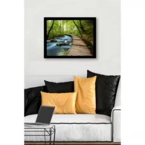 Image of SC0418 Multicolor Decorative Framed MDF Painting