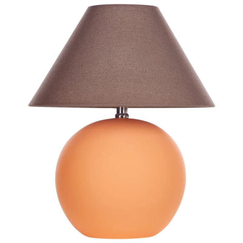 Image of Beliani Table Lamp Limia Ceramic Orange