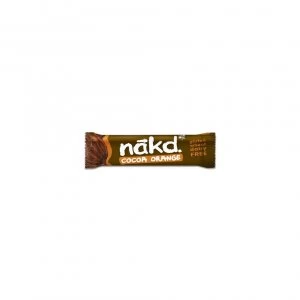 image of Nakd Cocoa Orange Fruit & Nut Bar - Gluten Free 35g x 18