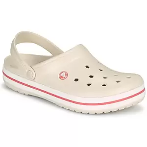 Image of Crocs CROCBAND womens Clogs (Shoes) in Beige,6,9,5,7,8,5