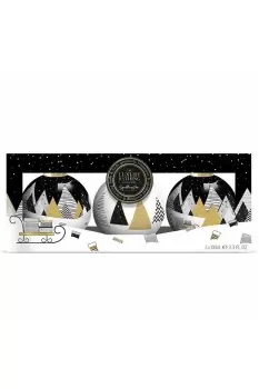 Image of The Luxury Bathing Company Bathing Bauble Trio - Purple