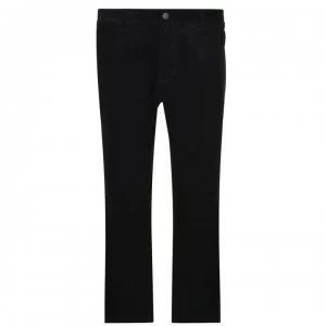 image of DKNY Pocket Corduroy Trousers - Black