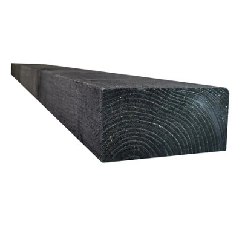 Image of Snowdon Timber Treated Black Sleeper (H) 95mm (W) 195mm (L) 2.4M