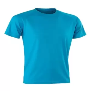 Image of Spiro Mens Aircool T-Shirt (XXL) (Ocean Blue)