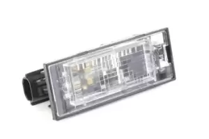 image of VAN WEZEL Number Plate Light MERCEDES-BENZ,OPEL,RENAULT 4387920 A4159062300,2651000Q0A,4416659 Licence Plate Light 93188920,93450297,2651000Q0A