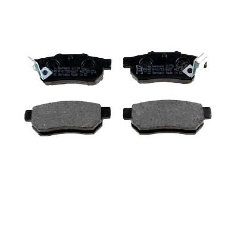 Image of ZIMMERMANN 21738.130.1 Brake pad set Rear Axle, with acoustic wear warning, Photo corresponds to scope of supply Brake Pad Set,disc brake (402)
