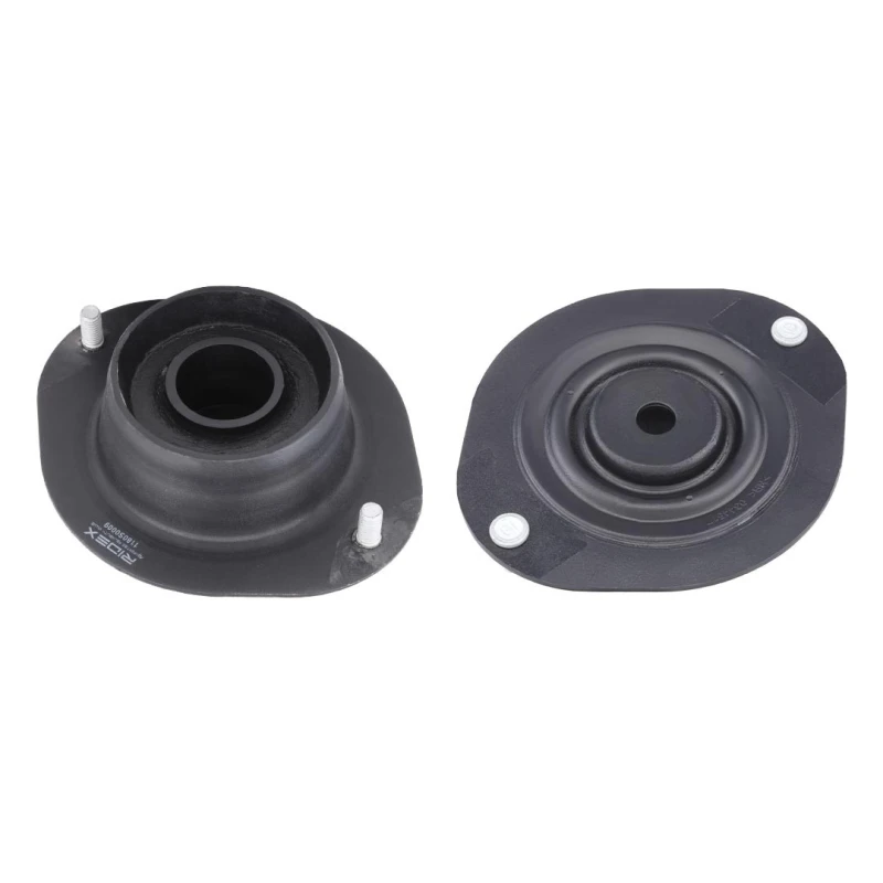 Image of RIDEX 1180S0818 Top strut mount Front Axle, without ball bearing Suspension Strut Support Bearing (1180)