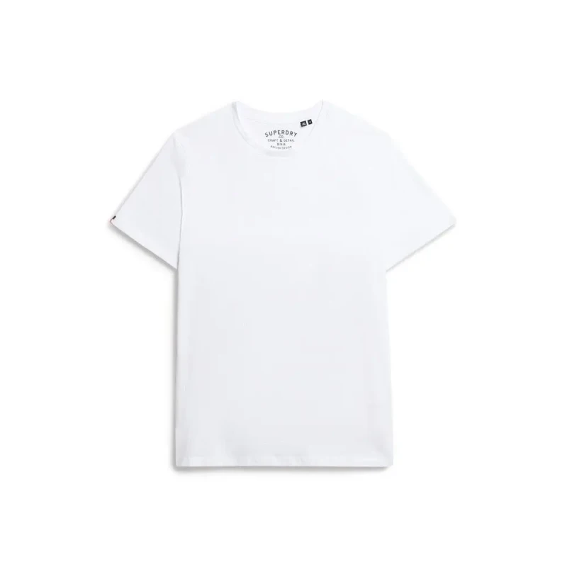 Image of Superdry T-Shirt Superdry Classic Essential Blanc Male L