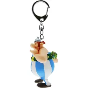 Image of Asterix Keychain Obelix with Flowers 13 cm