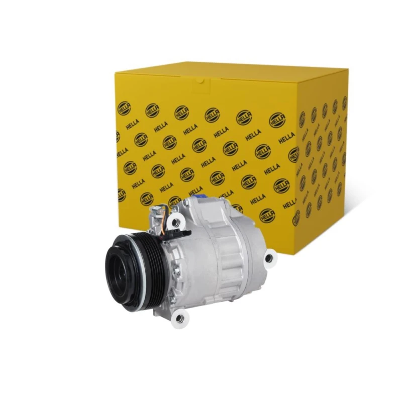 Image of HELLA Air conditioning compressor HELLA 8FK 366 201-671