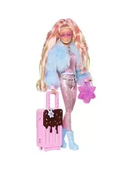 image of Barbie Extra Fly - Snow Fashion Travel Doll And Accessories