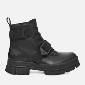 Image of UGG Ashton Waterproof Leather Ankle Boots - UK 3