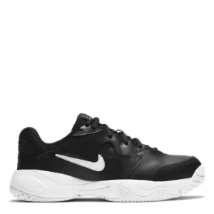 Image of Nike Court Lite Junior Boys Tennis Shoes - Black