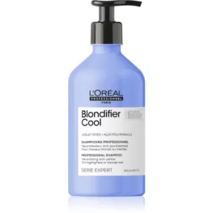 Image of LOreal Professionnel Serie Expert Blondifier Violet Shampoo for Yellow Tones Neutralization 500ml