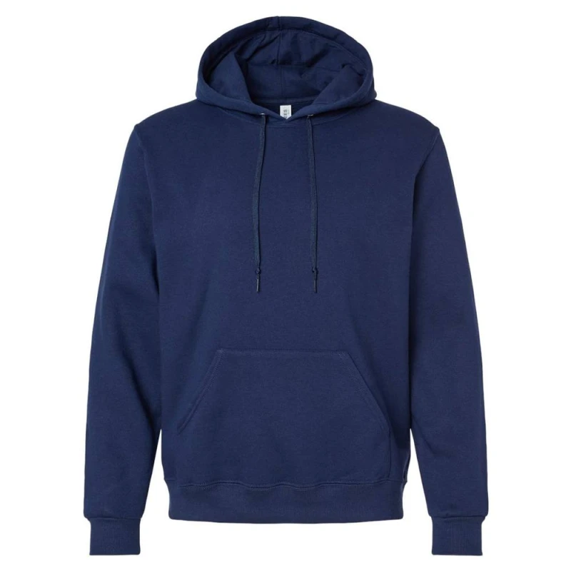 Image of JERZEES Mens Premium Hoodie in Navy Size: Medium Navy Male M