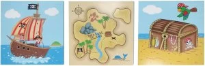 Image of Fantasy Fields Pirate Wall Art.