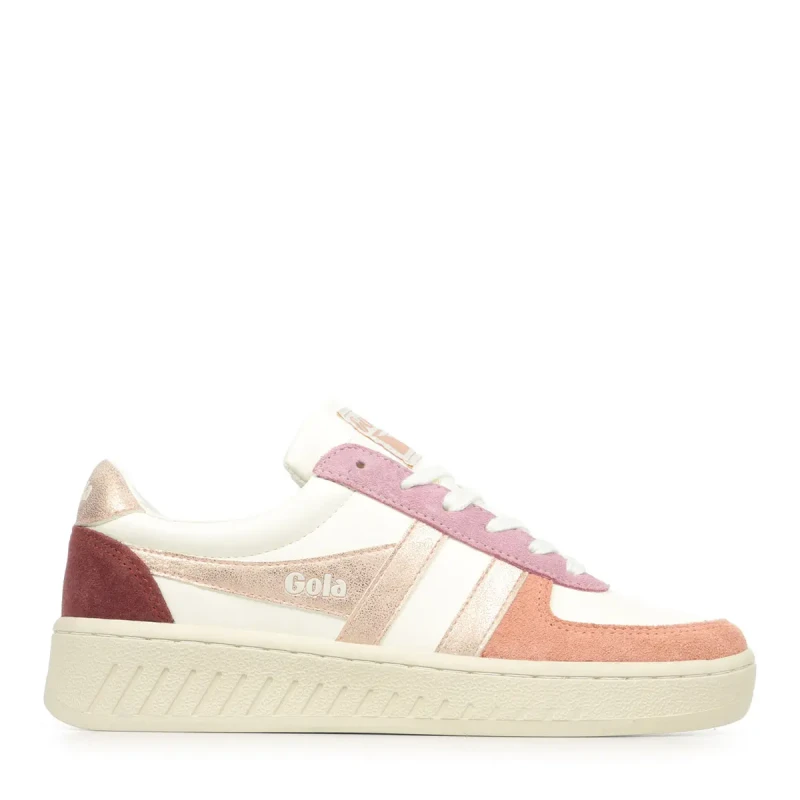 Image of Gola Womens Trainers Gola Grandslam Quad Blanc Female 36
